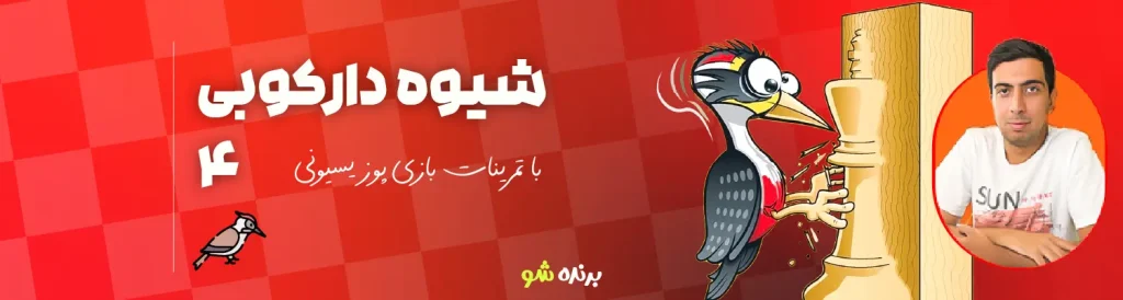 دوره آموزش شطرنج شیوه دارکوبی 4